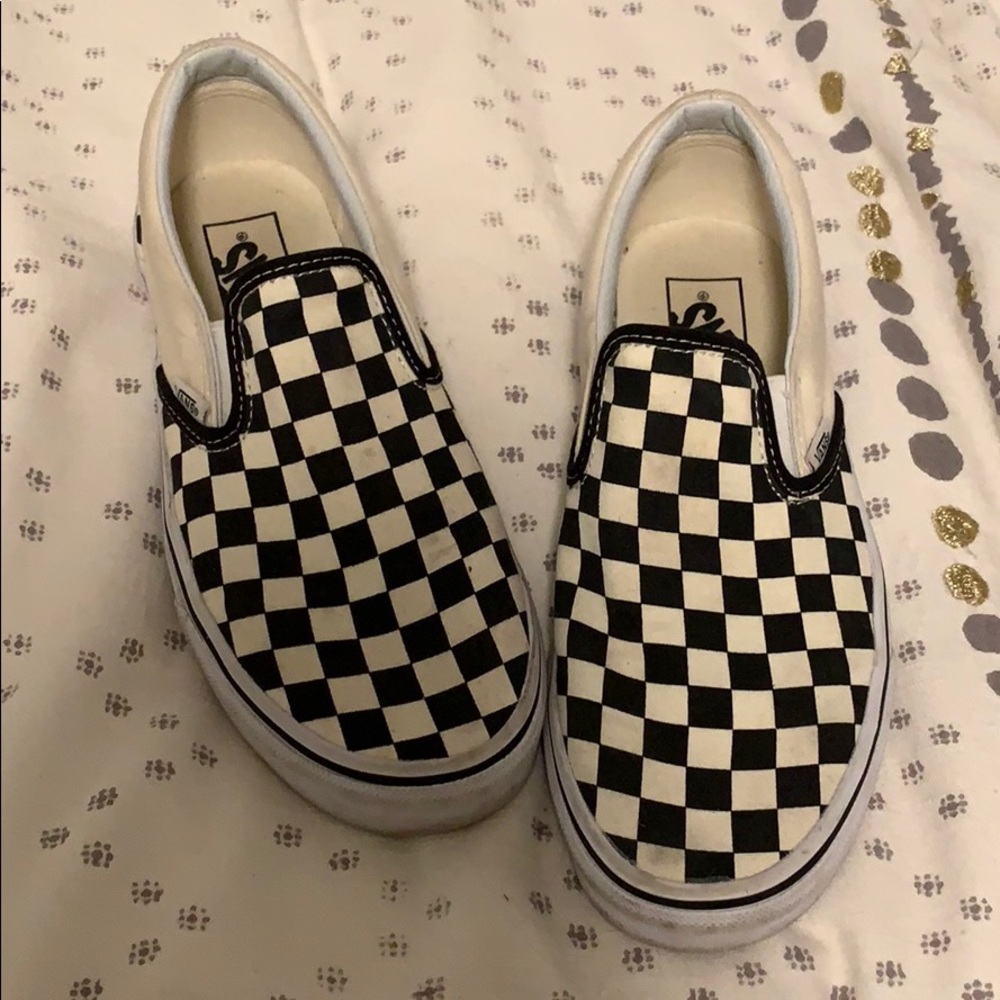 Checkered vans